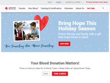 Tablet Screenshot of andersoncountytx.redcross.org