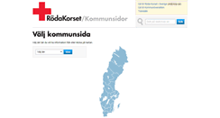 Desktop Screenshot of kommun.redcross.se