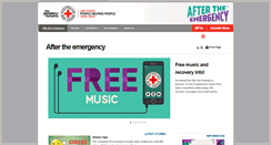Desktop Screenshot of aftertheemergency.redcross.org.au