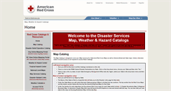 Desktop Screenshot of maps.redcross.org