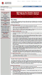 Mobile Screenshot of maps.redcross.org