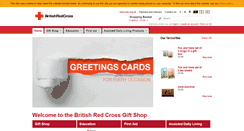 Desktop Screenshot of giftshop.redcross.org.uk